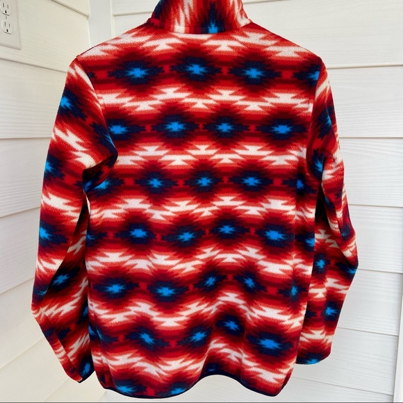 Patagonia Synchilla Wild Desert Snap-T Aztec Size MEDIUM - Picture 3 of 6